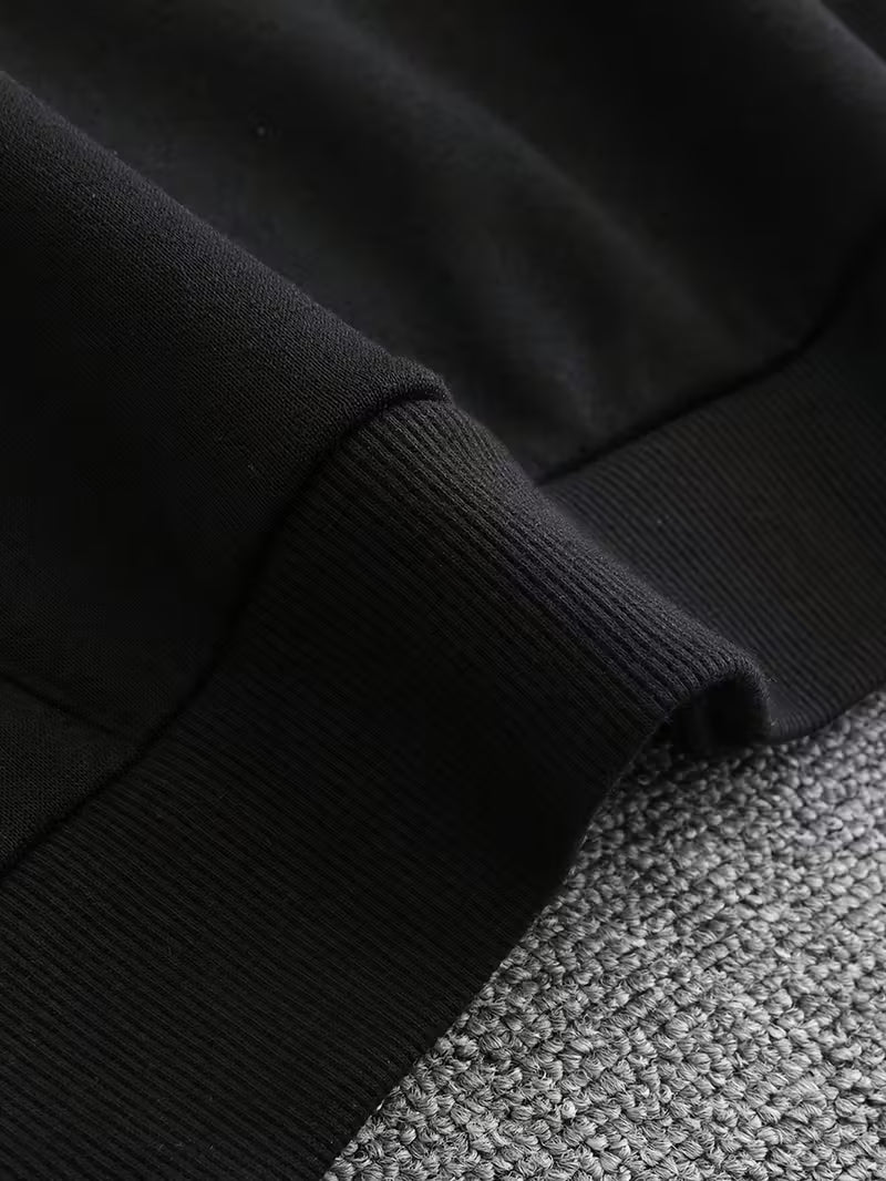 Pull homme imprimé de lettres Fleur de cerisier de Tokyo romantique japonaise et lune brillante