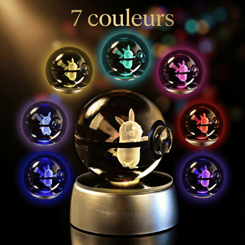 Boule de cristal Pokémon 3D Artikodin