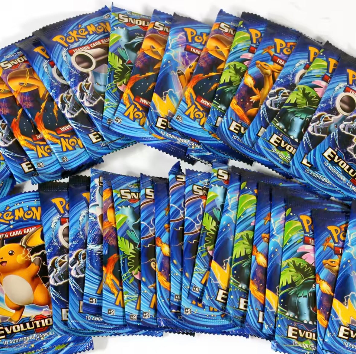 Cartes Pokemon soleil et lune XY évolutions